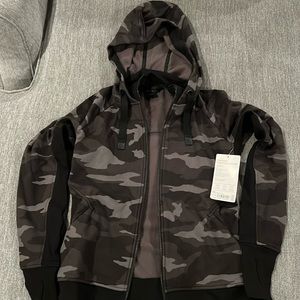 Athleta zip up triumph camo hoodie- brand new with tags